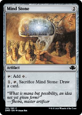 (英)【Foil】精神石 / Mind Stone【DMR】 No.232