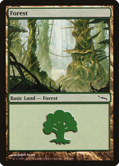(英)【Foil】森 / Forest【MRD】 No.306
