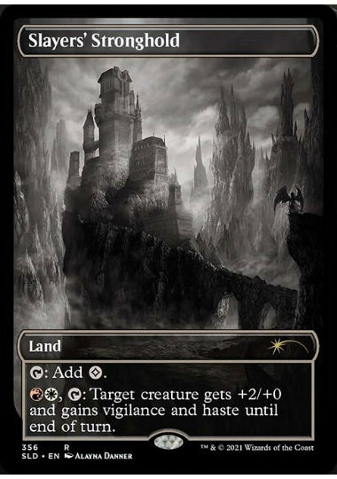 (英)【Foil】処刑者の要塞 / Slayers' Stronghold【SLD】Showcase: Midnight Hunt No.356