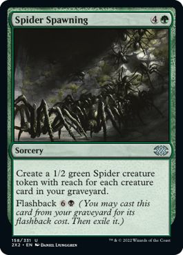 (英)【Foil】蜘蛛の発生 / Spider Spawning【2X2】 No.158