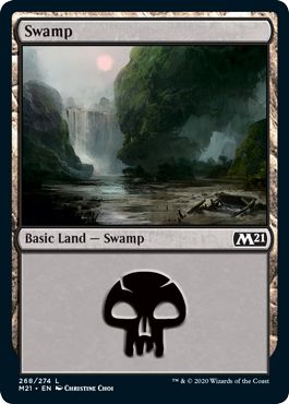 (英)沼 / Swamp【M21】 No.268