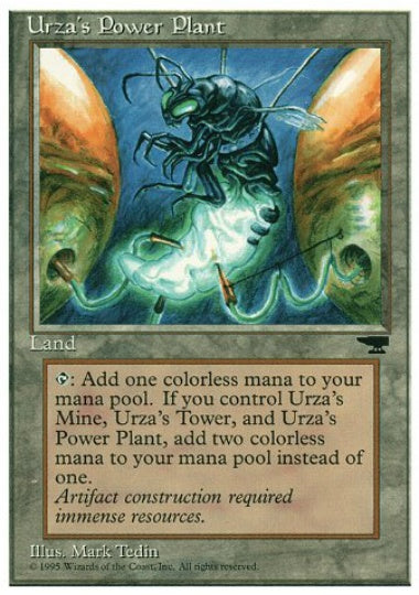(英)ウルザの魔力炉 / Urza's Power Plant【CHR】 (虫) No.118