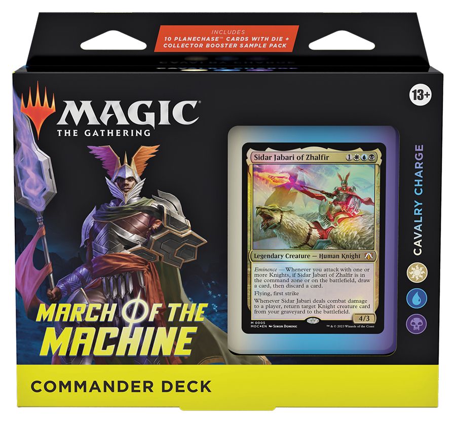 (英)機械兵団の進軍 統率者デッキ「騎兵隊の猛進」 / March of the Machine Commander Deck "Cavalry Charge"【BOX】 ※発送方法は「ゆうパック」を選択してください。