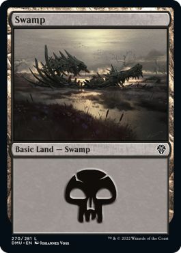 (英)【Foil】沼 / Swamp【DMU】 No.270