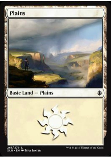 (英)【Foil】平地 / Plains【XLN】 No.261