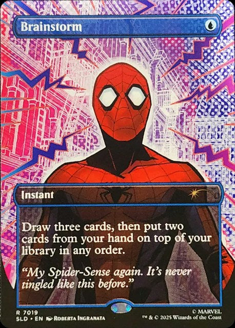 (英)渦まく知識 / Brainstorm【SLD】 Secret Lair x Marvel's Spider-Man Superdrop No.7019