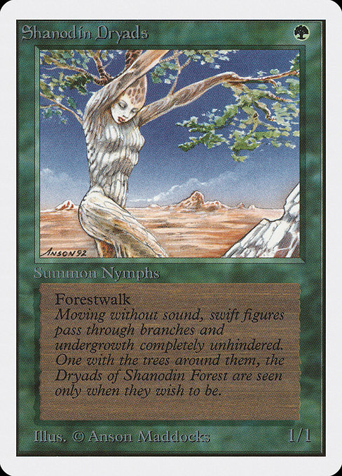 (英)シャノーディンのドライアド / Shanodin Dryads【2ED】 No.217