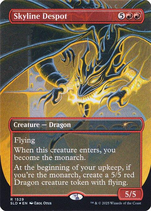 (英)【Foil】天空の独裁者 / Skyline Despot【SLD】A Devastation of Dragons No.1529