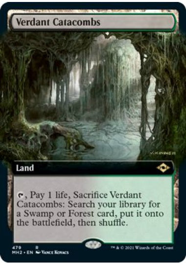 (英)新緑の地下墓地 / Verdant Catacombs ★拡張枠★ 【MH2】 No.479