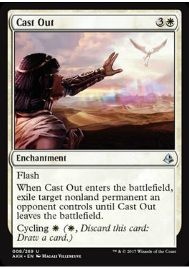 (英)【Foil】排斥 / Cast Out【AKH】 No.008