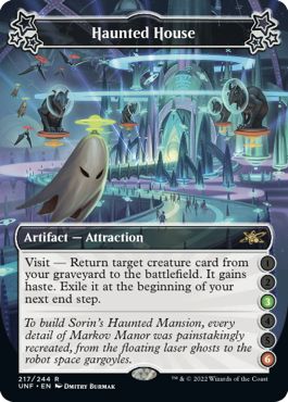 (英)【Foil】Haunted House【UNF】(●●３●●６) No.217A