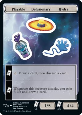 (英)Playable Delusionary Hydra Sticker【UNF-STICKER】 No.030