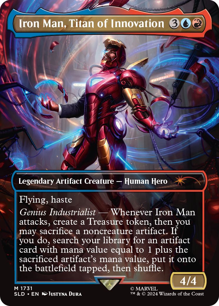 (英)Iron Man, Titan of Innovation【SLD】 Secret Lair x Marvel's Iron Man No.1731
