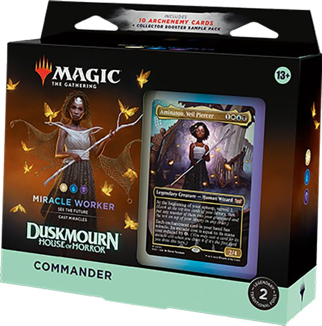 (英)ダスクモーン：戦慄の館 統率者デッキ「奇跡の人」 / Duskmourn: House of Horror Commander Deck "Miracle Worker"【BOX】 ※発送方法は「ゆうパック」を選択してください。