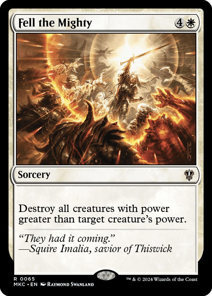 (英)強者破り / Fell the Mighty【MKC】 No.065