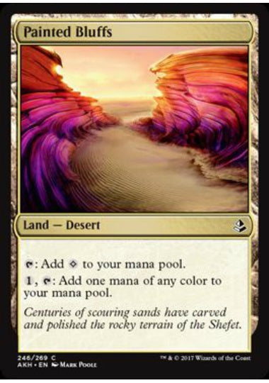 (英)【Foil】色彩の断崖 / Painted Bluffs【AKH】 No.246