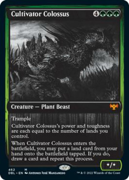 (英)【Foil】耕作する巨躯 / Cultivator Colossus【DBL】 No.462