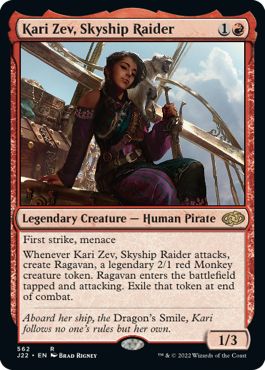 (英)航空船を強襲する者、カーリ・ゼヴ / Kari Zev, Skyship Raider【J22】 No.562