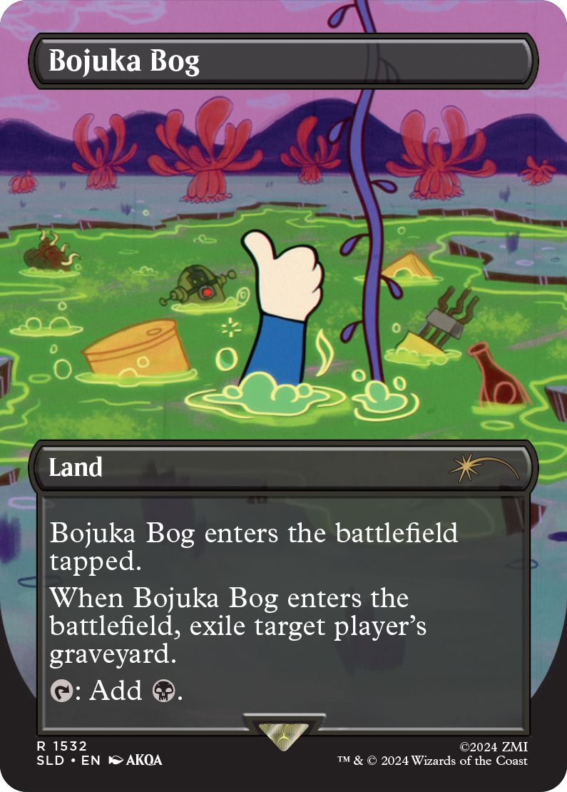 (英)【Foil】ボジューカの沼 / Bojuka Bog【SLD】Secret Lair x Fallout: Points of Interest No.1532