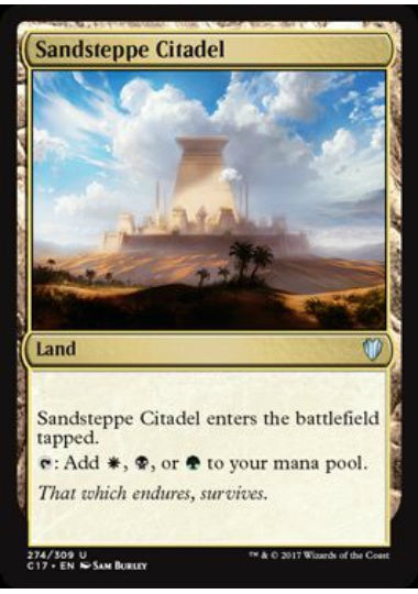 (英)砂草原の城塞 / Sandsteppe Citadel【C17】 No.274