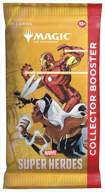 (英)『マジック：ザ・ギャザリング | マーベル スーパー・ヒーローズ』 コレクター・ブースターパック / Magic: The Gathering | Marvel Super Heroes Collector Booster Pack【BOX】 ※5個以上購入の場合、発送方法は「ゆうパック」を選択してください。