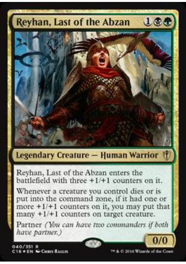 (英)【Foil】最後のアブザン、レイハン / Reyhan, Last of the Abzan【C16】 No.040