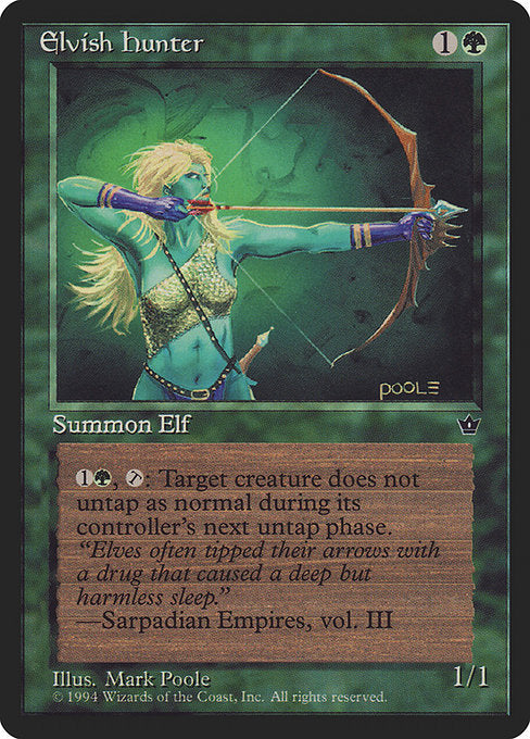 (英)Elvish Hunter 【FEM】 (Mark Poole) No.067A
