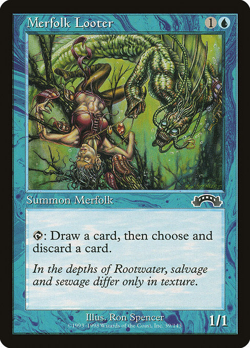 (英)マーフォークの物あさり / Merfolk Looter【EXO】 No.039