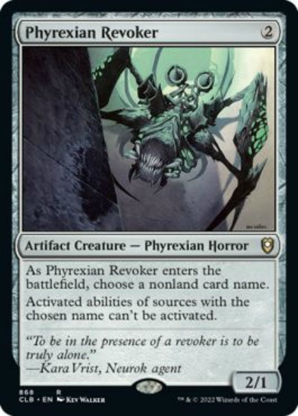 (英)ファイレクシアの破棄者 / Phyrexian Revoker【CLB】 No.868