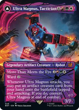 (英)戦術家、ウルトラマグナス / Ultra Magnus, Tactician - 装甲運搬車、ウルトラマグナス / Ultra Magnus, Armored Carrier【BOT】 シャッタード・グラス版 No.029