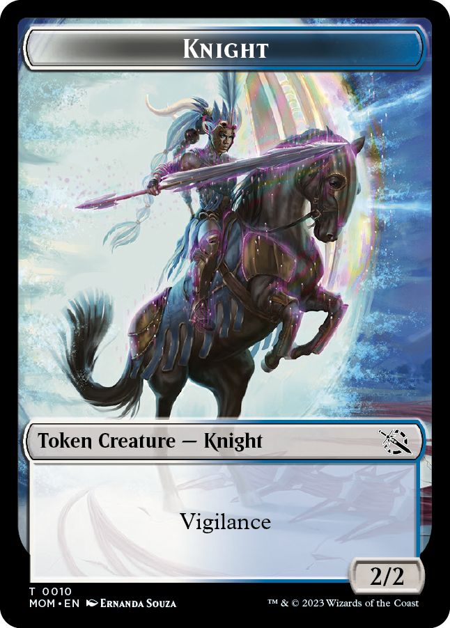 (英)騎士トークン / Knight Token【MOM-TOKEN】 No.010
