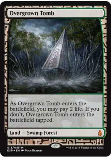MTG 草むした墓Overgrown Tomb EXP 英)【Foil】草むした墓 / Overgrown Tomb【EXP】 No.013 | MtG通販