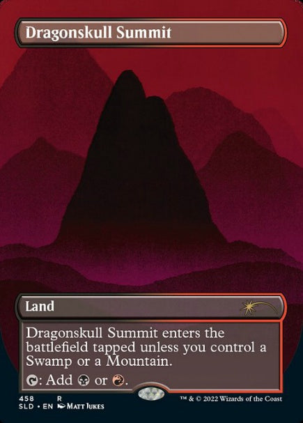(英)【Foil】竜髑髏の山頂 / Dragonskull Summit【SLD】Special Guest: Matt Jukes No.458