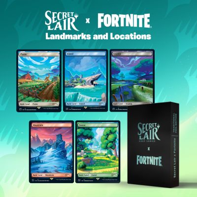 (英)Secret Lair x FORTNITE: Landmarks and Locations 【BOX】 ※発送方法は「ゆうパック」を選択してください。