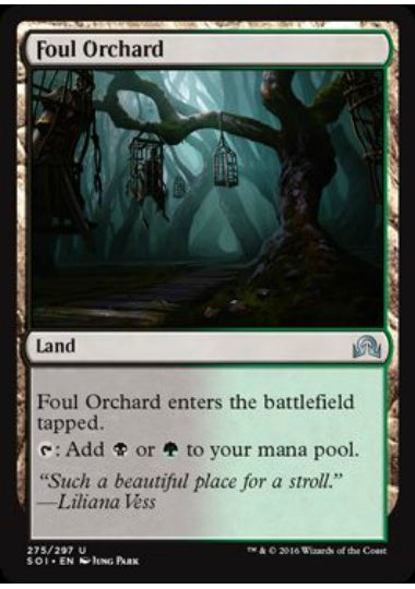 (英)【Foil】穢れた果樹園 / Foul Orchard【SOI】 No.275