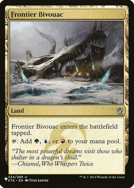 (英)開拓地の野営地 / Frontier Bivouac【SLD-C23-01】 From Cute to Brute No.072