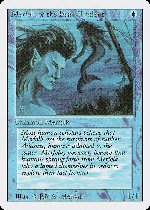 (英)真珠三叉矛の人魚 / Merfolk of the Pearl Trident【3ED】 No.068