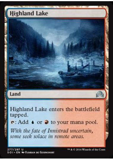 (英)【Foil】高地の湖 / Highland Lake【SOI】 No.277