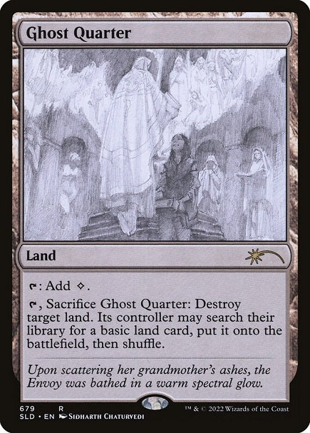 (英)幽霊街 / Ghost Quarter【SLD】 Artist Series: Sidharth Chaturvedi No.679