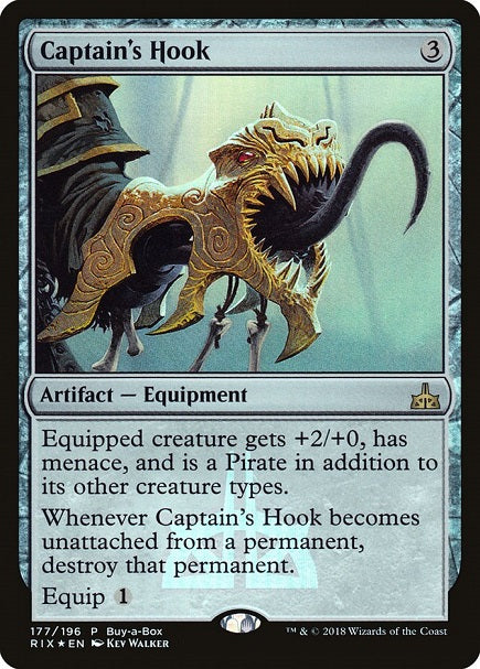 (英)【Foil】船長の鉤 / Captain's Hook【PRM】Box購入プロモ No.071