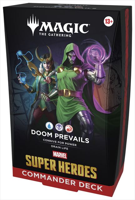 統率者デッキ　ファンタスティック・フォー　doom prevails 　MTG 英)『マジック：ザ・ギャザリング | マーベル スーパー・ヒーローズ