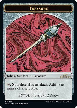 (英)宝物トークン / Treasure Token【30A-TOKEN】 No.013
