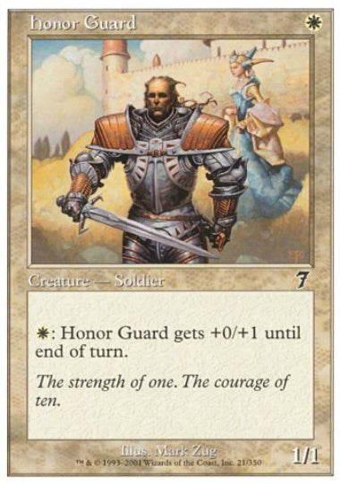 (英)儀仗兵 / Honor Guard【7ED】 No.021