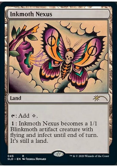 (英)墨蛾の生息地 / Inkmoth Nexus【SLD】 Full Sleeves: the Tattoo Pack No.045