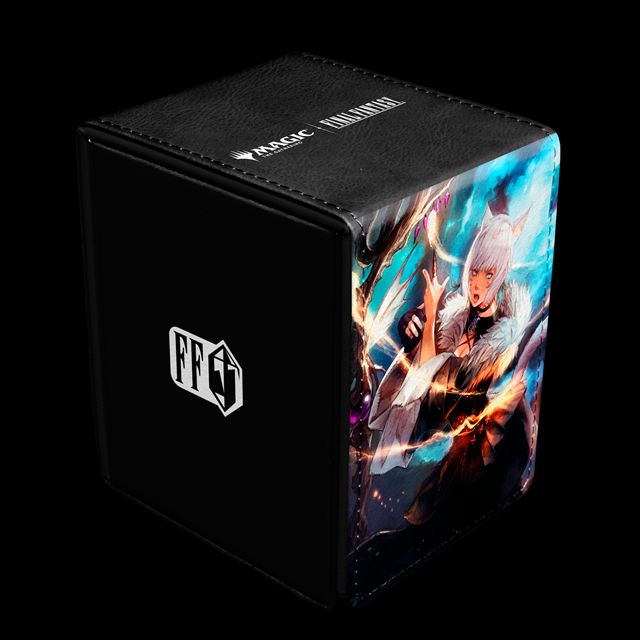 【サプライ】 ファイナルファンタジー  アルコーブフリップデッキボックス「ヤ・シュトラ・ルル」/ Alcove Flip Deck Box Premium featuring Y'Shtola Rhul  ※発送方法は「ゆうパック」を選択してください。