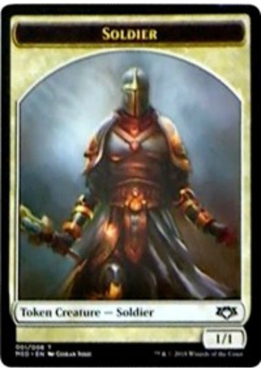 (英)兵士トークン / Soldier Token【GRNMED-TOKEN】 No.001