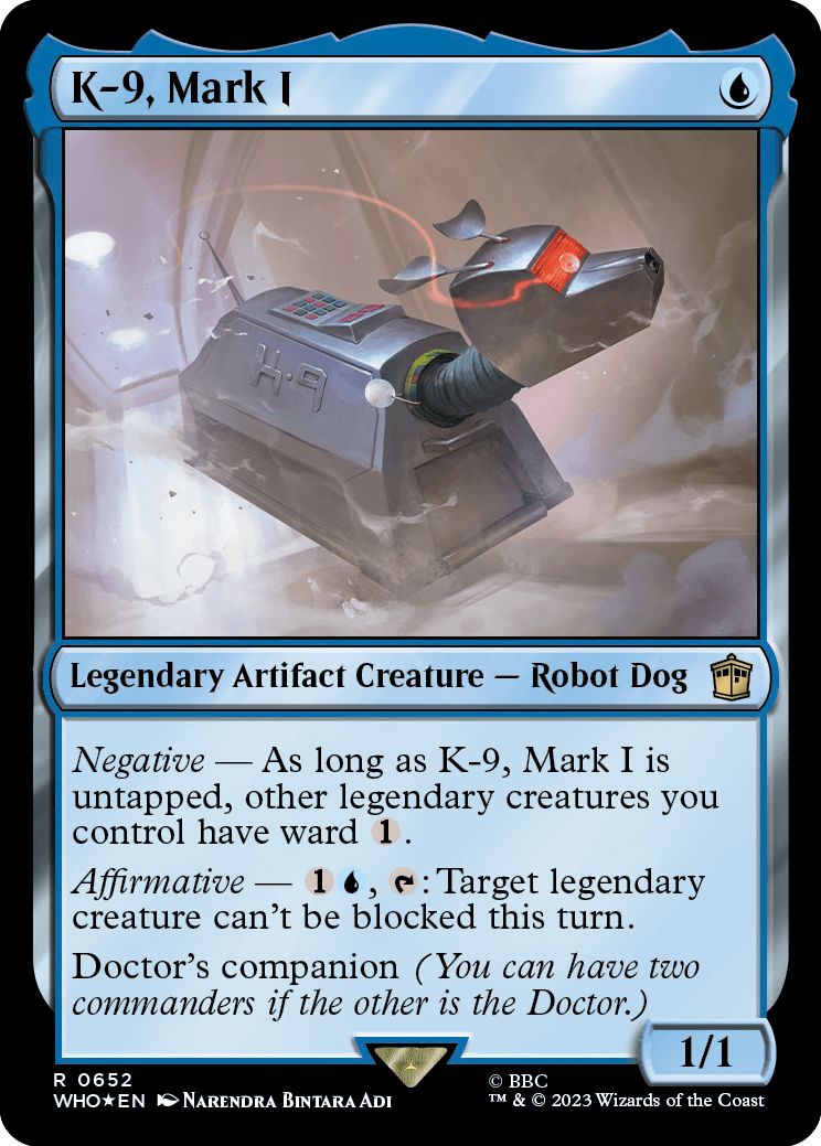 (英)【Surge-Foil】K-9 マークI型 / K-9, Mark I【WHO】 No.0652