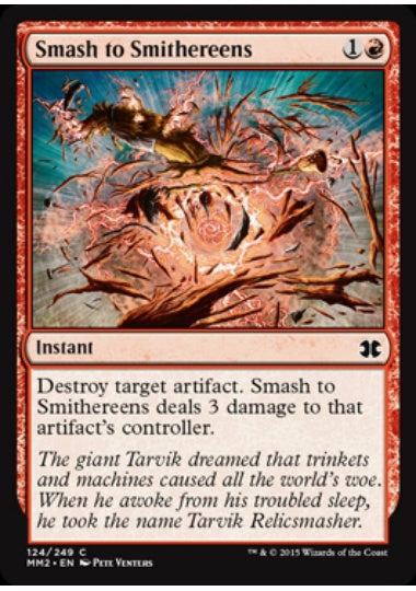 (英)【Foil】粉々 / Smash to Smithereens【MM2】 No.124