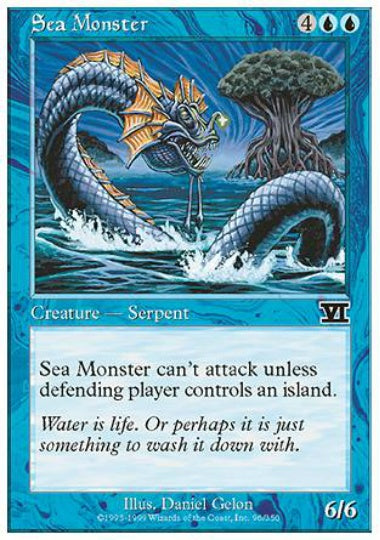 (英)シー・モンスター / Sea Monster【6ED】 No.096