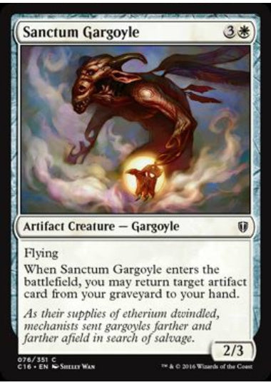 (英)聖域のガーゴイル / Sanctum Gargoyle【C16】 No.076